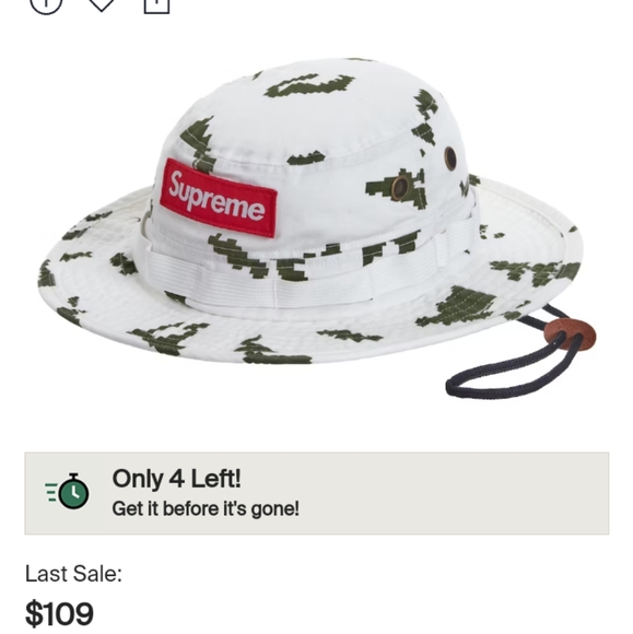 Supreme (white Russian camo boonie) - Picture 2 of 5